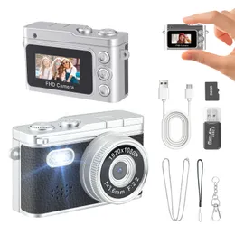 Mini Fotocamera Portachiavi, Mini Fotocamera Digitale da 2 MP 1080P, Piccolo Videoregistratore, Schermo da 0,96 Pollici, Regali per Fotocamera in Miniatura per (Nessuna memoria
