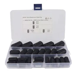 Ferrit-Rauschunterdrücker 10 Stück – Für USB-, Maus-, Audiokabel, Ø 7 Mm, Clip-design, Reduziert EMV-Störungen