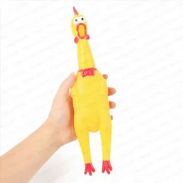 Giocattolo Per Cani In Lattice A Forma Di Pollo – Squittisce, Resistente E Sicuro Per Cuccioli E Cani Di Tutte Le Taglie