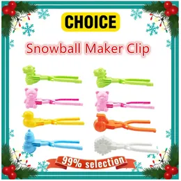 Qklovni Molde De Nieve Con Forma De Pato – 2 Piezas, Pinzas Para Bolas De Nieve, Juguete De Invierno Para Niños Y Adultos, Exterior Y Nieve