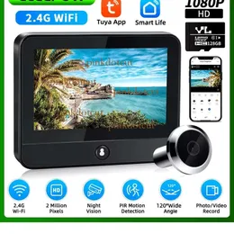 Video Peephole, 3.97 Inch Color Display 1080P Peep Hole
