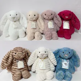 Coniglio Peluche Morbido 23 Cm Con Cappellino A Fiore – Perfetto Per Pasqua, Compleanni E Regali!