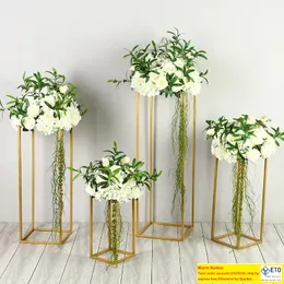 Vaso di fiori in vetro, vaso decorativo trasparente, decorazione da tavolo, matrimonio, champagne, boheme, battesimo, compleanno, regalo per la festa della mamma (blu, 2