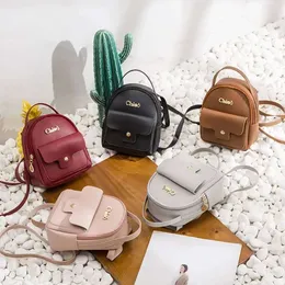 Mini Backpack Purse Faux Leather Small Compact Fashion College Travel 61P3CePGpaL._AC_SY200_QL15_.jpg main image 3
