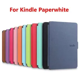 Custodia In Pelle Intelligente Per Amazon Kindle Paperwhite 1-11 Gen – Con Apertura/Sonno - Foto 2