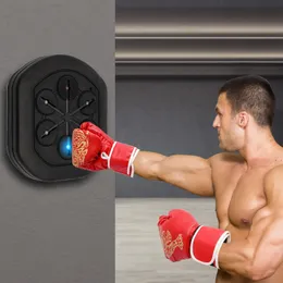 Macchina Da Boxe Musicale Bluetooth Con Luci LED – Conta Colpi, Montaggio A Parete, Guanti Inclusi, Per Tutte Le Età