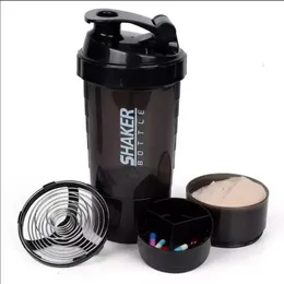 BOTL Shaker Per Proteine In Acciaio Inossidabile 500 Ml (Capacità 700 Ml) - Bottiglia Miscelatore Con Sfera E Tappo A Griglia, Ecologica, Regalo Perfetto, Senza BPA