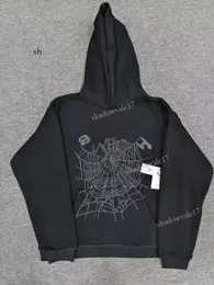 Designer spider hoodie Tracksuit Mens Womens Hip Hop Hooded Pullover Rhinestone Puff Print sp5derhoodi Graphic Foaming Men Sweatshirt spider hoodie 1 1 b1d