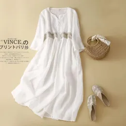 Casual Cotton Linen Loose Fit Ankle-Length Dress with Hooded Collar for  Women Autumn Winter from Dhgate Basic & Casual Dresses - price 36.04
