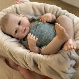 Tobiah Reborn Bebe 22 Inch Soft Vinyl Lifelike Reborn Baby Doll