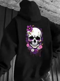 Hell In Paradise Mens Retro Gothic Zip Up Hoodie  From Dou02