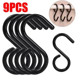 100 Pack Mini S-Hooks – 1 Inch Small Metal Hanging Hooks, Heavy Duty Black Iron Wire Hangers For Crafts, Jewelry, Plants & Home Organization