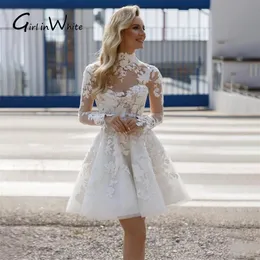 dhgate short wedding dresses Short Wedding Dresses: Beach Styles & Lace