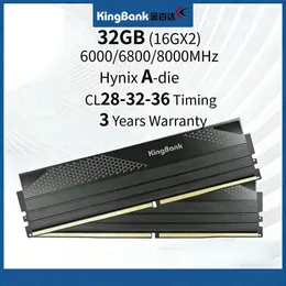 KingBank 32GB 16GBx2 DDR5 6000MHz RGB Bellek Kiti  Yi TL25