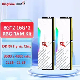 Gloway Memoria RAM RGB DDR4 8GB 16GB 3200MHz 3600MHz Kit 8GBx2
