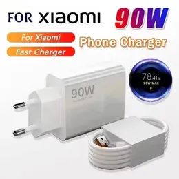 Caricatore Rapido 33W Con Cavo USB-C 2m Per Xiaomi Redmi Note E Poco – Ricarica Turbo Con Protezione Intelligente