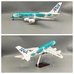 20cm Alaşım Japonya Havayolları Ana Airbus A380 Uçak Yi TL503