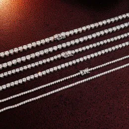 DHgate.com:VVS DEF Color Moissanite Tennis Chain Necklace