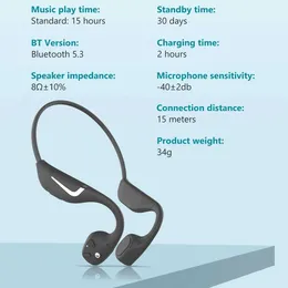 Bone Conduction Bluetooth Headset: Wireless Sport Earphones