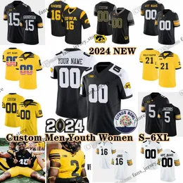 Custom Iowa Hawkeyes Basketball Jersey Caitlin Clark, Garza