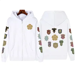 Black Clover Magic Knight Graphic Printed Zipper comfrt