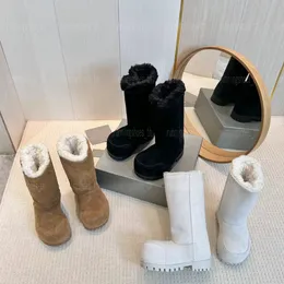 Ugg Australia 600 Madison Ave Ugg Store Alaska Snow Boots Winter High Top  Suede Boots With Wool Lining