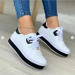 Bulk Womens Canvas Shoes Lace Up Sneakers Fashion Leather Casual