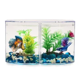 Acrylic Aquarium Two Part Transparent Fish Tank: Breeding