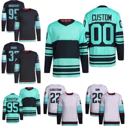 Kraken Hockey Jersey Jared McCann Oliver Bjortrand s Dunn Brandon