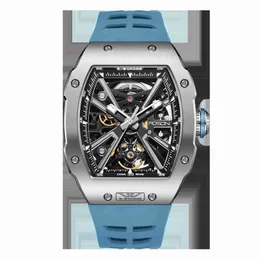 Mens Skeleton Automatic Watch with Sapphire Crystal, Luminous