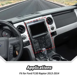 Tapis De Tableau De Bord Pour Ford F-150 / Série F 2009-2014 - Protection Anti-UV Et Antidérapante - Noir - 6