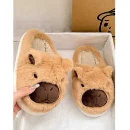 Pantoufles Chaudes Pour Homme Et Femme - Chaussons Capybara