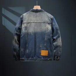 High End Mens Denim Levis Denim Jacket American Style Retro Street 