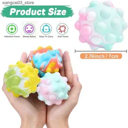 Bunte Anti-Stress Squishy Emoj Ball Spielzeug Neuheit Spaß Squeeze Relief für Ki