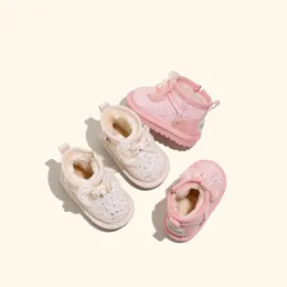 Sparkle Snow Boots For Little Ones Infant Winter Booties With Bow