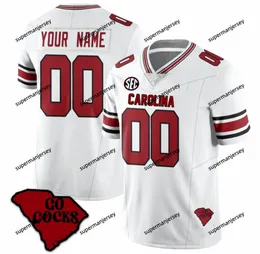 2024 Ncaa Custom South Carolina Gamecocks Football jerseys All Stitched  LANORRIS SELLERS NYCK HARBOR ROBBY ASHFORD RAHEIM SANDERS DANTE RENO