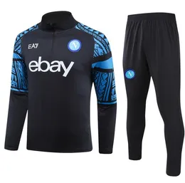 2024 Napoli Soccer Jersey Kit Osimhen Kvaratskhelia Traininganzug Atmungsaktives Polyester Trainingsanzug Mannerkinder GroBen Von 21 79 DHgate