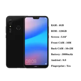 ANDROID - sej59 HUAWEI P20 lite 4台 Refurbished Huawei P20 lite Smartphone - 4GB RAM, 128GB