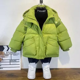 Cool Winter Down Cotton Toddler Winter Jacket For Boys Mid Length 