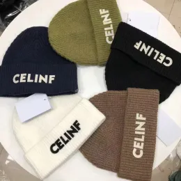 764286 763927 Kadın Şapka Unisex Örgü Şapka Kış Büyük Marka Moda Tasarımcısı Beanie Kafatası Kapakları Yığılmış Baotou Mektubu Yüksek Kaliteli Yün Şapka Keep Wram Yeni