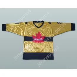 Personalizado AMARELO CANADA 9 WINNIPEG FALCONS HOCKEY JERSEY NOVO Top Costurado S-M-L-XL-XXL-3XL-4XL-5XL-6XL