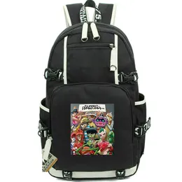 Jamie Hewlett Ryggsäck Gorillaz Writer Daypack Band School Bag Music Print Rucksack Casual School Bag Computer Day Pack