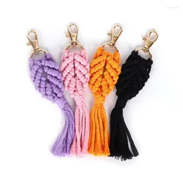 Keychains Keychain Macrame Handmade Keyring Bag Pendant Gift Car Keys Mother's Day Fashion Jewelry Accessories Wholesale