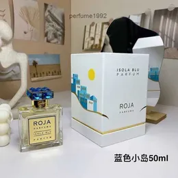 Fabrika Doğrudan Okyanusya Roja Parfüm Isola Blu Erkekler Köln 50ml Parfum Roja Elixir Eau De Kokusu Kadın için Yeni Koku Mansywq