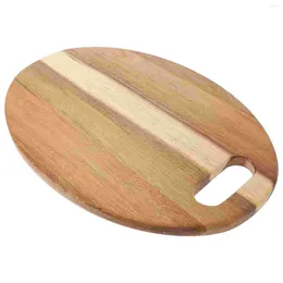 Płytki deski do krojenia drewnianej krawędzi Mały drewniany ser do serwowania