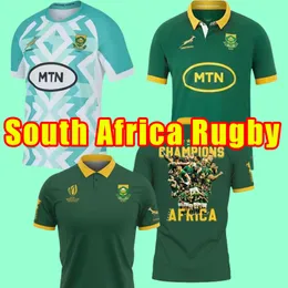 2023 2024 Africa Camicia Africana 100 ° Anniversario Campione Versione congiunta Squadra Nazionale di Rugby Jersey Camicie Sud 5XL SEVENS 24 23 Coppa del Mondo 4XL