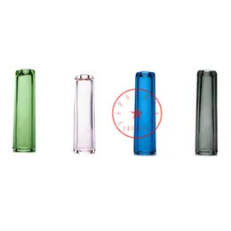 Fumatori Mini tubi di vetro spessi Pyrex colorati Tubi di tabacco alle erbe secche Preroll Rolling Sigaretta Cono Corno Portasigari Portatile Innovativo Filtro Bocchino Suggerimenti Tubo DHL