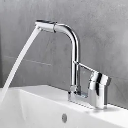 Torneiras de pia do banheiro Torneira de bacia Misturador de aço frio Papel higiênico Matte Water Tap Acessórios Melhoria Cachoeira Torneira Home Products