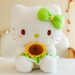 Yeni stil anime film doldurulmuş hayvanlar kedi peluş oyuncak bebek ev dekorasyon kızlar brithday hediye Noel 35cm aa99