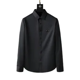 2024 Luxus-Designer-Herrenhemden, modische, lässige Business-Social-Jacke und Cocktail-Hemd, Marke Frühling und Herbst, schlanker, der modischste Mantel